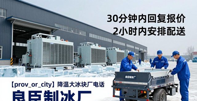 珠海降温大冰块厂电话 良臣制冰厂