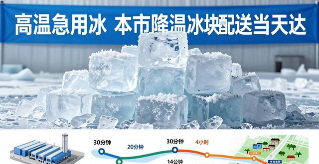 降温冰块配送流程_高效靠谱冰块运输_珠海降温冰块配送